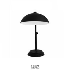 Lampara de mesa negro texturado - comprar online