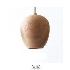 Colgante de madera torneada artesanalmente