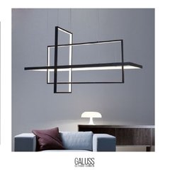 COLGANTE RECTANGLE 3D - comprar online