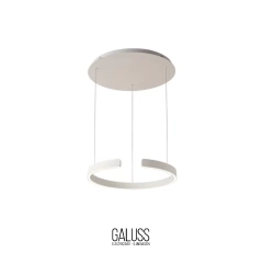 COLGANTE ARO LED BLANCO