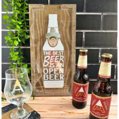 Destapador de cerveza ( guarda chapitas )