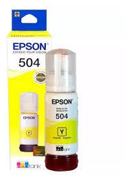 BOTTELLA TINTA EPSON ORIGINAL 504 YELLOU