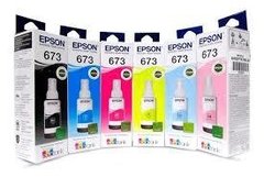 BOTELLA TINTA EPSON ORIGINA 673 BLACK en internet