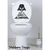 Vinilo Star Wars Inodoro Toilette Dark Vader Que la Fuerza te Acompañe