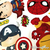 Vinilo Superheroes - comprar online