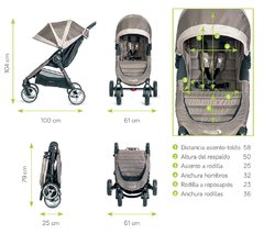 Coche City Mini® 4 - M.G. Infantil