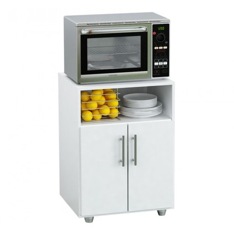 Mueble microondas c/cajón PLATINUM - Arico Muebles