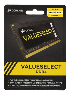 MEMORIA RAM SODIMM DDR4 CORSAIR 8GB 2133MHZ