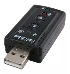 PLACA DE SONIDO USB NETMAK NM-SU8CH - comprar online