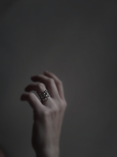 Anillos Burbujas de Plata x9 ▽ Listo para entregar - comprar online