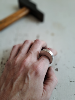 Imagen de Anillo de plata ▽ Listo para entregar