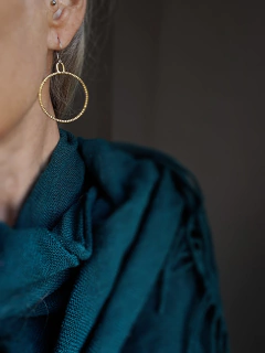 Aros Hoops cincelados ▽ Listos para entregar