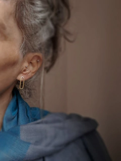 Aros Asimétricos Eslabones ▽ Listos para entregar - Marcapiel