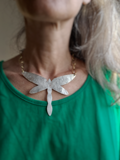 Collar gargantilla libélula fusión ▽ Listo para entregar - comprar online