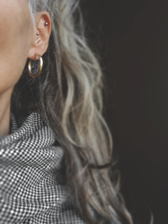 Aros Hoops Alambre Cuadrado - comprar online