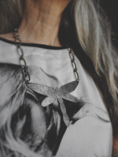 Collar gargantilla libélula ▽ Listo para entregar en internet
