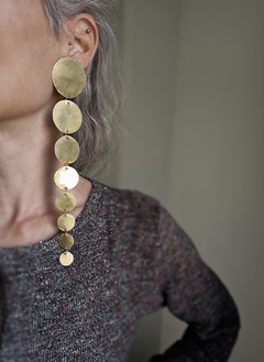 Aros Asimétricos Sol ▽ Bronce - comprar online