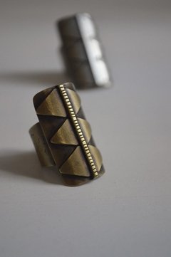 Anillo Tribu Triángulos de Bronce ▽ Listo para retirar - comprar online
