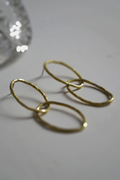 Aros Argollas Enlazadas - Marcapiel