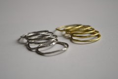 Set de 5 Anillos Apilados - comprar online