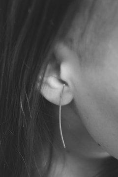 Aros Líneas ▽ Plata