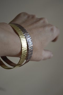 Pulsera Doble Textura