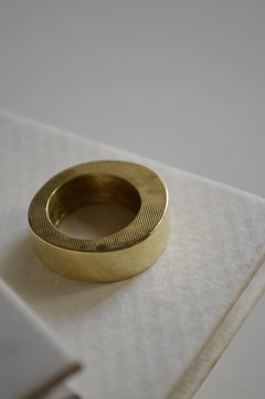 Anillo Hueco ▽ Listo para entregar