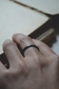 Anillo de Plata 1.5mm ▽ Alambre Cuadrado - comprar online