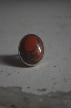 Imagen de Anillo Mineral Jaspe ▽ Listo para entregar