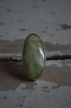 Anillo Mineral Jaspe ▽ Listo para entregar