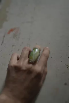 Anillo Mineral Jaspe ▽ Listo para entregar - comprar online