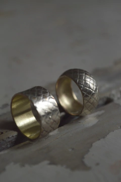 Anillos bandas ▽ Listos para entregar en internet