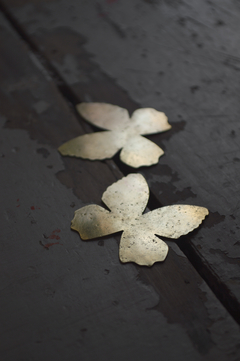 Aros mariposa ▽ Bronce - tienda online