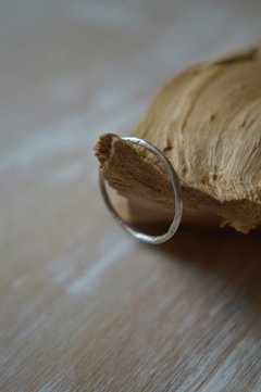 Anillo alianza de plata ▽ S - tienda online