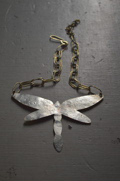 Collar gargantilla libélula fusión ▽ Listo para entregar - Marcapiel