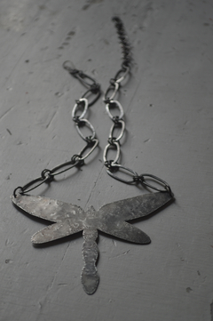 Collar gargantilla libélula ▽ Listo para entregar - Marcapiel