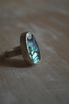 Anillo Mineral Haliotis ▽ Listo para entregar - Marcapiel