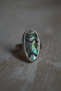 Anillo Mineral Haliotis ▽ Listo para entregar en internet