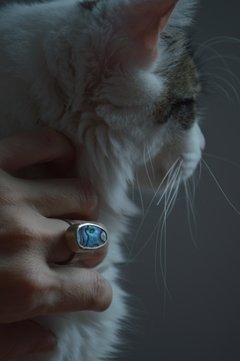 Anillo Mineral Haliotis ▽ Listo para entregar