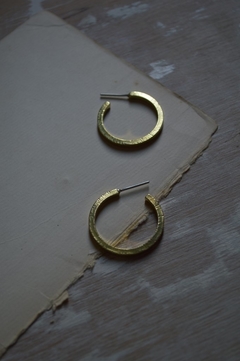 Aros Hoops Alambre Cuadrado - comprar online