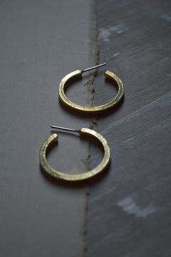 Aros Hoops Alambre Cuadrado - Marcapiel