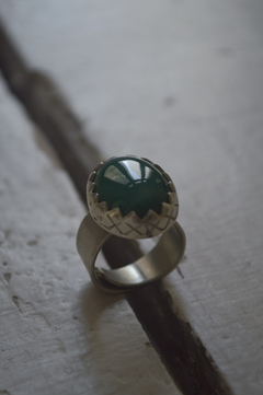 Anillo Mineral Ágata ▽ Listo para entregar - comprar online