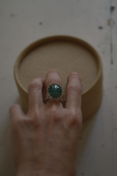 Anillo Mineral Ágata ▽ Listo para entregar - comprar online