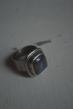 Anillo Mineral Labradorita ▽ Listo para entregar - comprar online