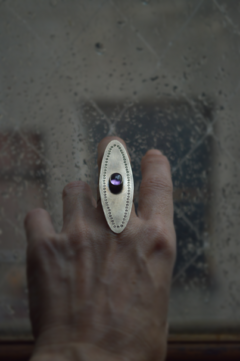 Imagen de Anillo tribu amatista ▽ Listo para entregar