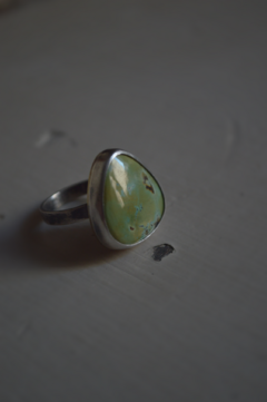 Anillo Mineral turquesa ▽ Listo para entregar en internet