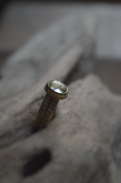 Anillo Mineral Cuarzo Cristal ▽ Listo para entregar en internet