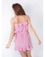 Vestido volados palm - GLOSSY