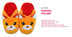 Pantufa Fun Fox Amy - Numeração única 35 ao 40 - comprar online