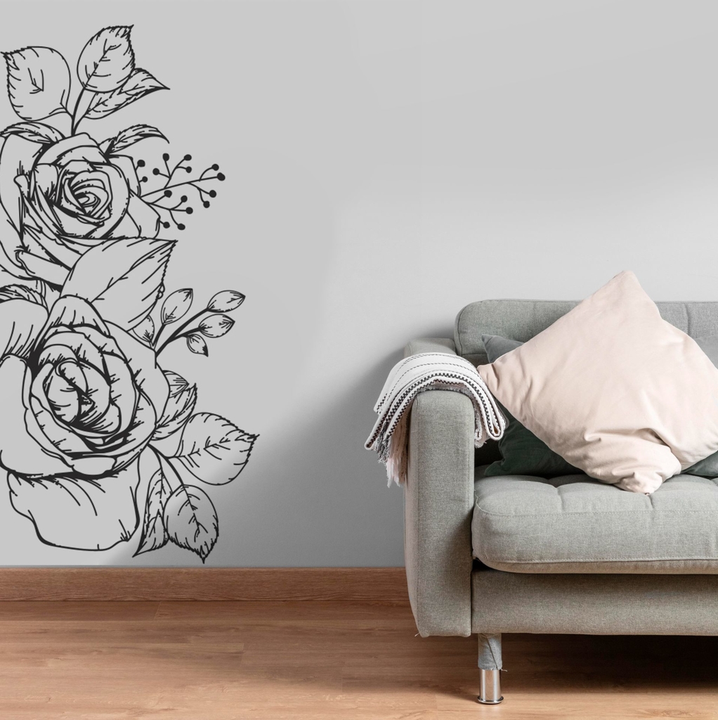 Pvc Rosa Vinilo adhesivo pared